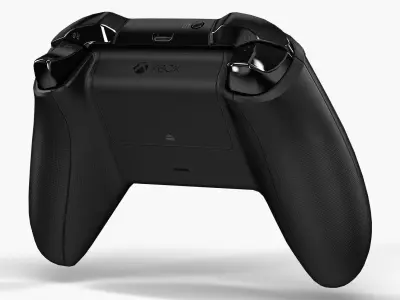 Microsoft Xbox One Wireless Controller New Low-poly 3D model