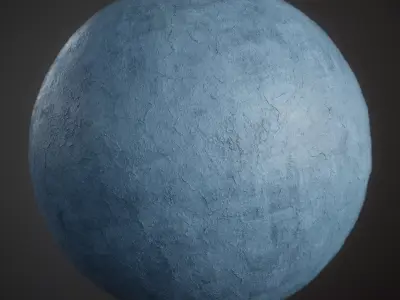 Painted Wall Material 3D model