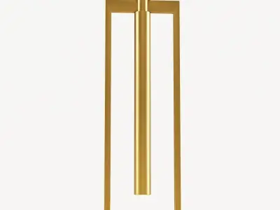 Melange Small and Medium Floating Disc Pendant 3D model