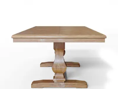 OLLESBURG dinning table by Ashley 3D model