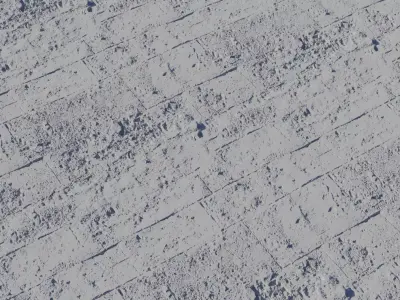 Eroded Sandstone Ashlar PBR Texture Texture