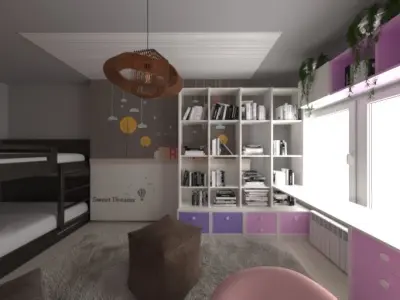 Detskaya Free 3D model