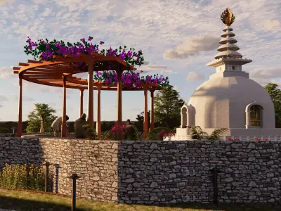 Park Landscape 3D model