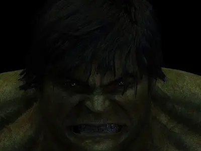 Hulk from 2008 Movie 3D model