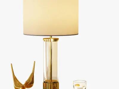 Table Lamp Collection 3D model