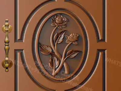 3d door model 3D model