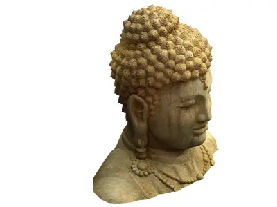 Game Model - Kashayana Buddha Forest Crown 2 3D model