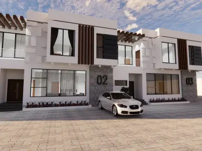 TERRACE PROPERTY DESIGN 3D model