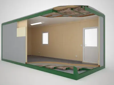 Office container 3D model