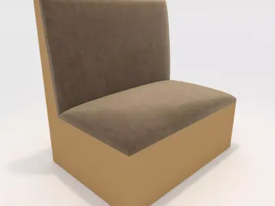 Sofa Cafe 2 3D model