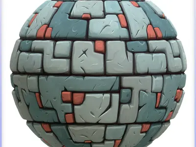 Stylized Wall Seamless Texture Texture 78