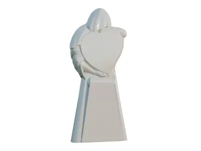 Tombstone Monument 3d model 3D model