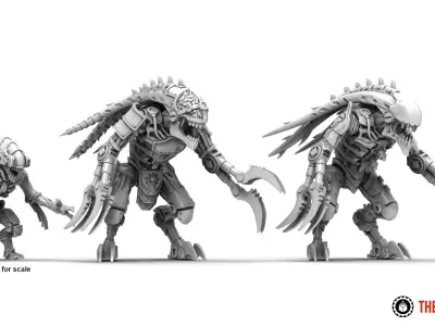 Iron Hive - Genoceptor and Apexiarch 3D print model