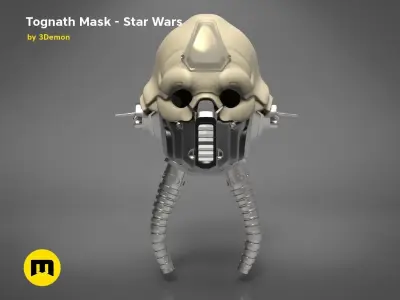 Tognath Mask  Star Wars 3D print model