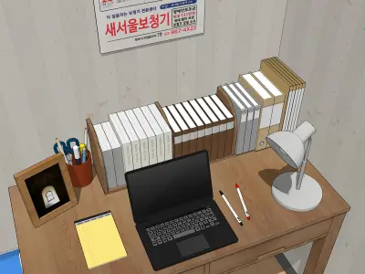 crime town all set 3D model