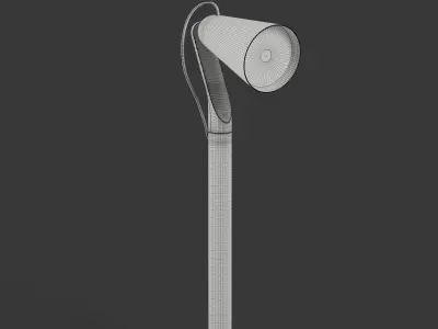 Table lamp Xiaomi mijia pipi Rigged 3D model
