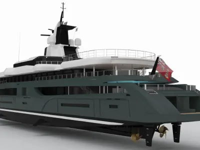 Atomium Yacht 3D model