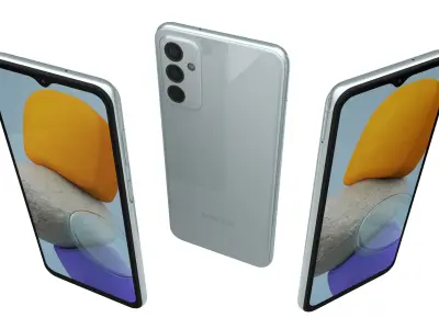 Samsung Galaxy M23 Deep Green And Light Blue 3D model