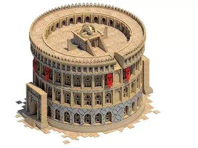 Observatory of Ulug-bek 3D model