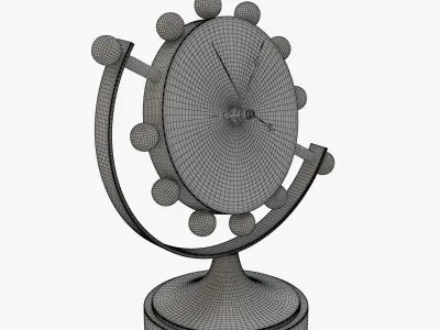 Global Views - Axis Clock 3D model