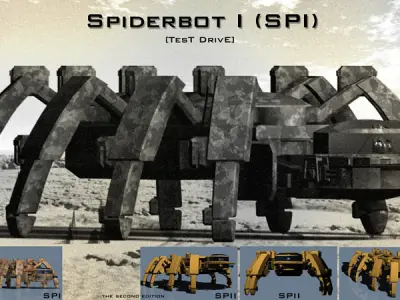 Spiderbot I spider 3D model