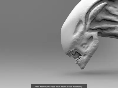 Alien Xenomorph 3D Print Collection  3D Model Pack