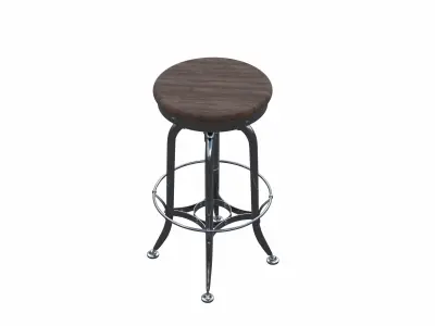 Barchair 3D model
