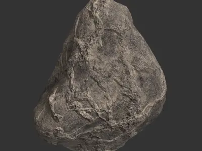 Collection 01 of 10 stones 3D Model Pack