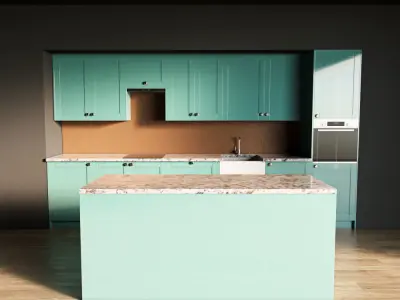 10-Kitchen10 glossy 1 3D model