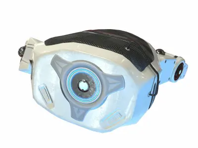 Robot Hand Low Poly PBR Low-poly 3D model