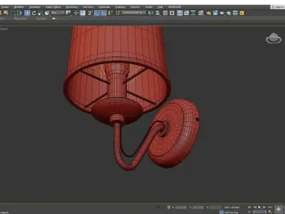 Aurora Arte Lamp Low-poly 3D model