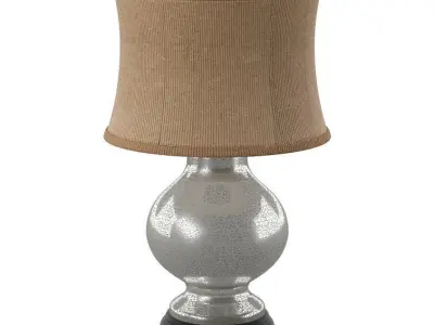 Thinder Metallic Table Lamp 3D model