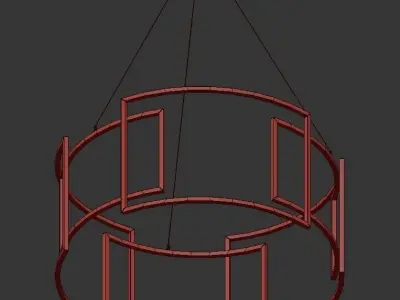 Melko 3 circular structure 3D model