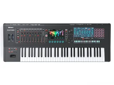 Workstation Roland Fantom 3D model