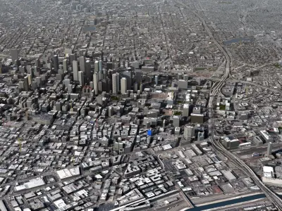 Los Angeles City USA 3D model