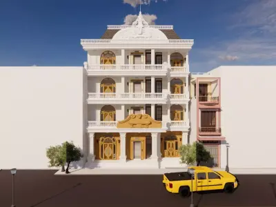 Classic building 3D model