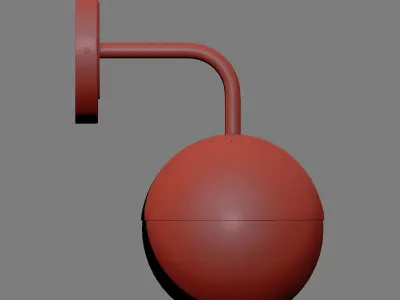 Copper Light Bra Mono 3D model