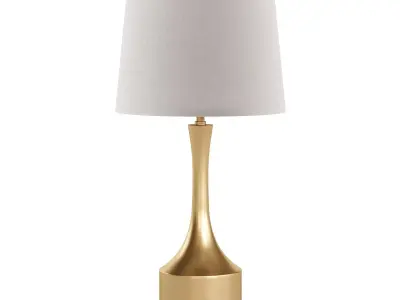 Iron LED Table Lamp 3D model