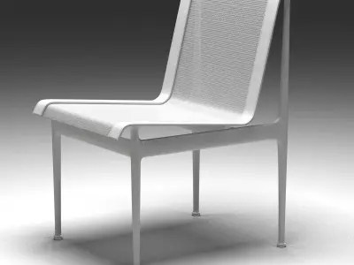 dwr 1966 Collection  Dining Side Chair 3D model
