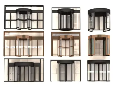 Revolving door  3D model