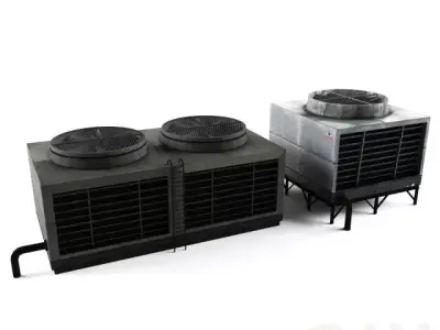 big aircon 01 Free 3D model
