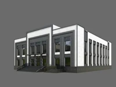 Office Building ID023 3D model