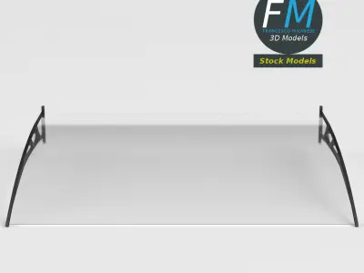 Acrylic canopy 2 3D model