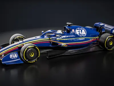  Formula 1 2026 Showcar F1 Race Car Concept 