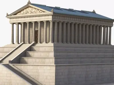 Walhalla Memorial Germany 3D model