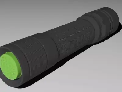 LED Flashlight 2 Free 3D model