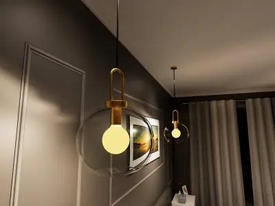 Ceiling based lighting -Revit 2018- 3D model