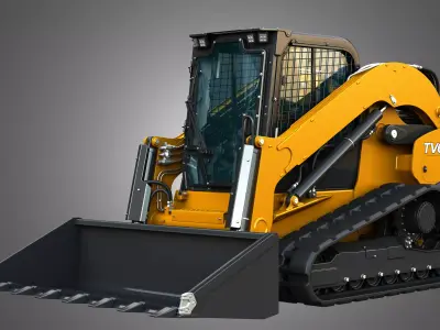 TV620B Compact Track Loader - Bucket 3D model