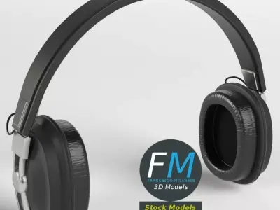 Hi-Fi headphones 3D model