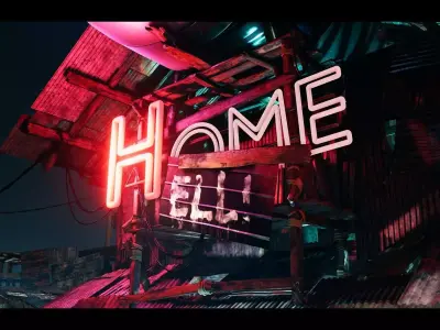 Wetland Sanctuary Environment Low-poly 3D model